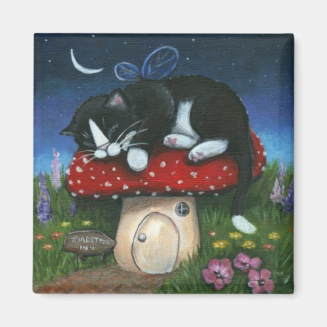 Toadstool Inn Magnet (Front)