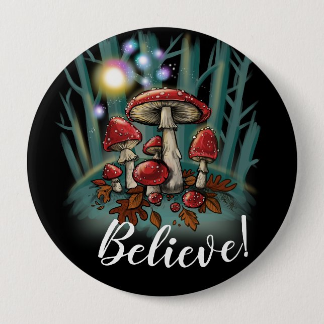 Toadstool mushrooms~ buttons (Front)