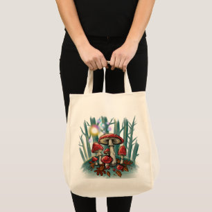 Toadstool mushrooms~ tote bag