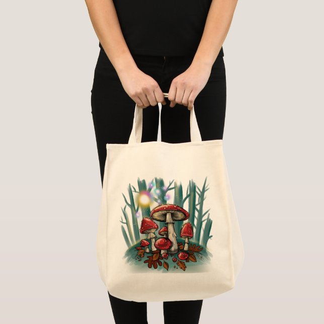 Toadstool mushrooms~ tote bag (Front (Product))