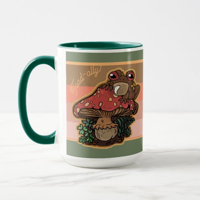 Toadstool Toad   Mug (Left)