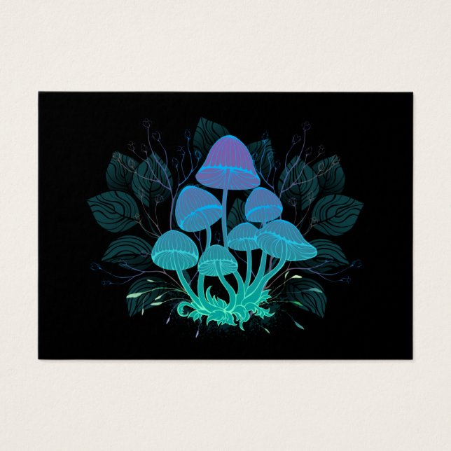 Toadstools in Bushes (Front)