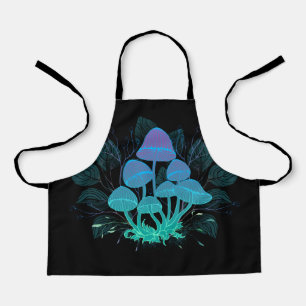 Toadstools in Bushes Apron