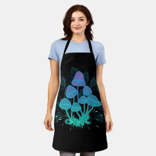Toadstools in Bushes Apron