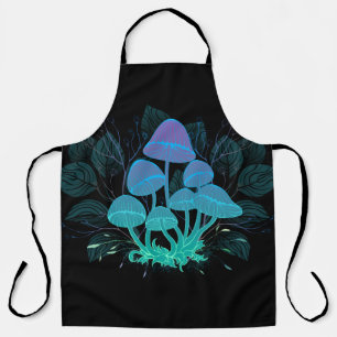 Toadstools in Bushes Apron