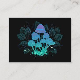 Toadstools in Bushes Calling Card