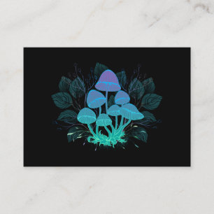 Toadstools in Bushes Enclosure Card