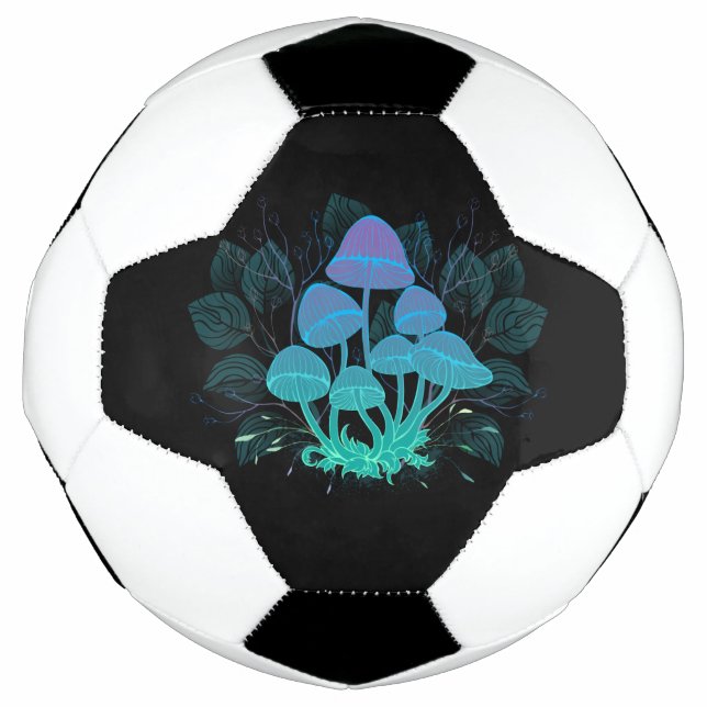 Toadstools in Bushes Football (Front)