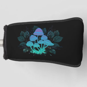 Toadstools in Bushes Golf Head Cover
