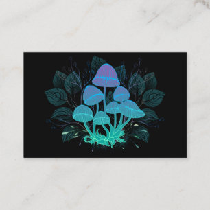 Toadstools in Bushes Loyalty Card