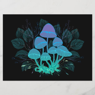 Toadstools in Bushes Menu