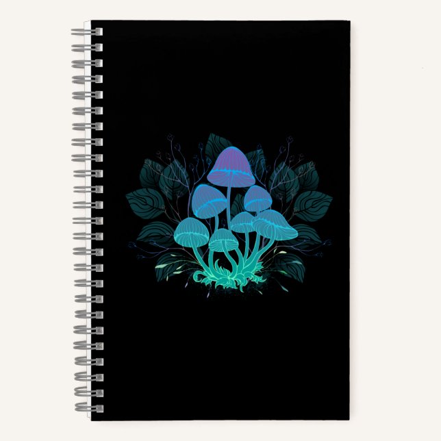 Toadstools in Bushes Notebook (Front)
