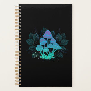 Toadstools in Bushes Planner