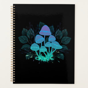 Toadstools in Bushes Planner