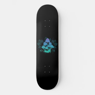Toadstools in Bushes Skateboard
