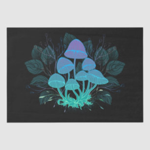 Toadstools in Bushes Tissue Paper