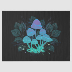 Toadstools in Bushes Tissue Paper