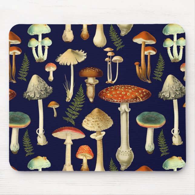 Toadstools Mouse Mat (Front)