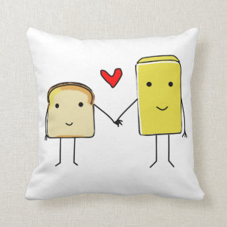 Toast and butter pillow