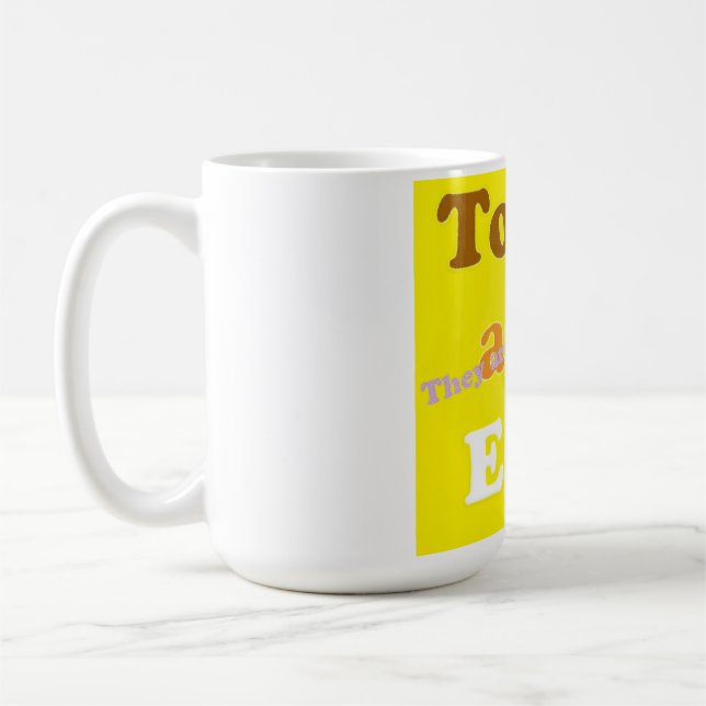 Toast and Eggs Coffee Mug (Left)