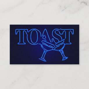 toast : electro lounge business card