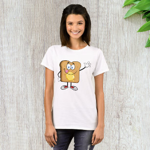 Toast Face Womens T-Shirt