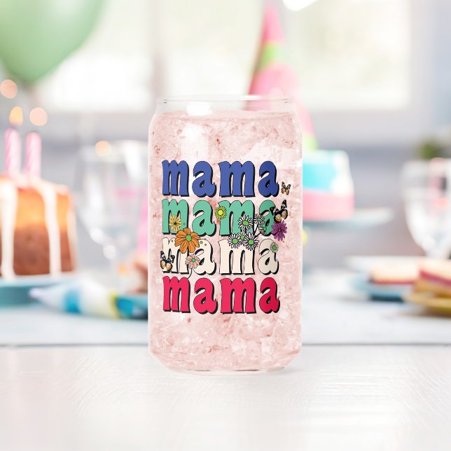 Toast in Style: Mother's Day Glass Can (Insitu (Birthday))