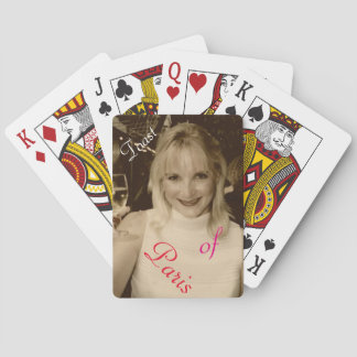 'Toast of Paris' Playing Cards