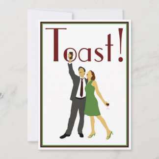 Toast! Rehearsal Dinner / Party Invitation