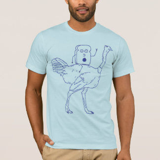 Toast riding an ostrich T-Shirt