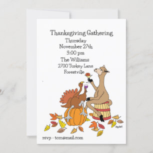 Toast the Season Invitation