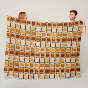 Toast Toast and More Toast Fleece Blanket