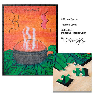 Toasted Love muackS!!! - AmaSilyS - 252 pcs Art Jigsaw Puzzle