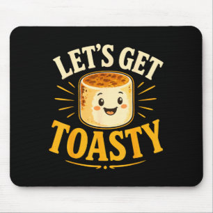 Toasted marshmallow campfire mouse mat