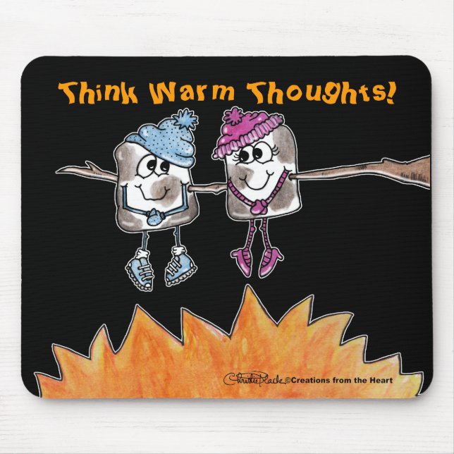 Toasted Marshmallows Mouse Mat (Front)
