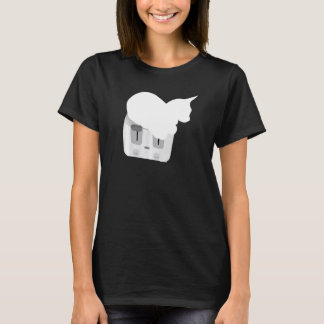 Toaster Cat Kitten Favourite Resting Place T-Shirt