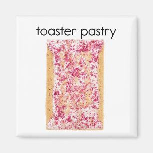 Toaster Pastry Refrigerator Magnet