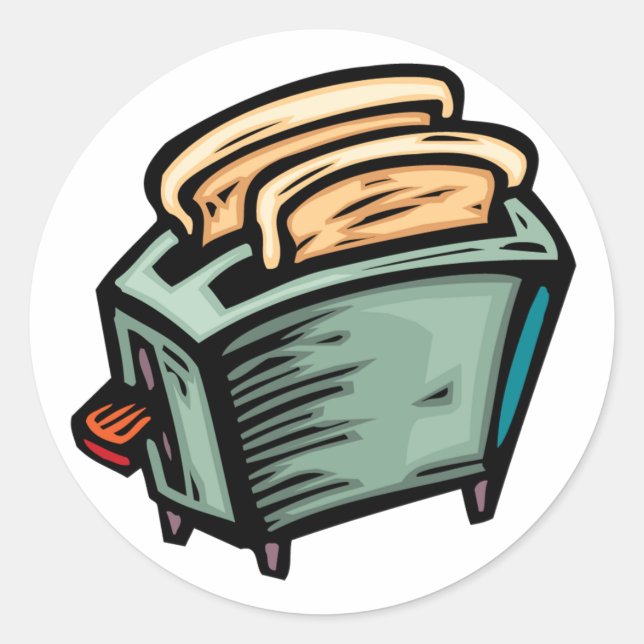 Toaster Stickers (Front)