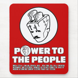 Toasterhead Tesla Power Mouse Mat