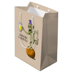 Toasting Party Ghoul Medium Gift Bag