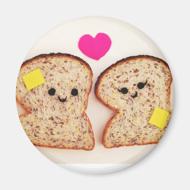 Toasty Love Magnet (Front)