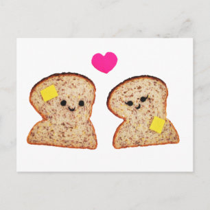 Toasty Love Postcard