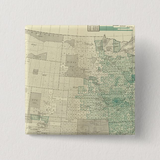 Tobacco 15 Cm Square Badge (Front)