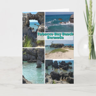 Tobacco Bay Beach, Bermuda greeting card