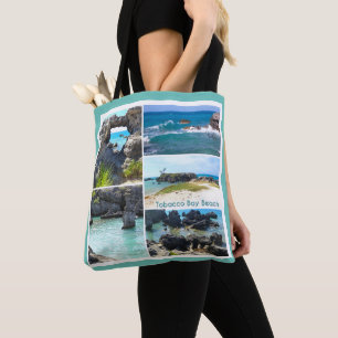 Tobacco Bay Beach, Bermuda   Tote Bag