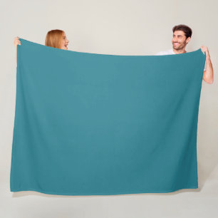 Tobacco Bay Ocean Blue Fleece Blanket