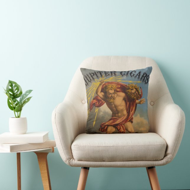 Tobacco Label, 1868. Cushion (Chair)
