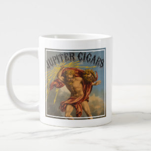 Tobacco Label, 1868. Large Coffee Mug