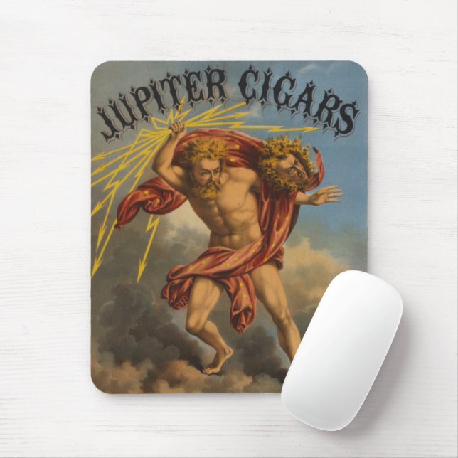 Tobacco Label, 1868. Mouse Mat (With Mouse)