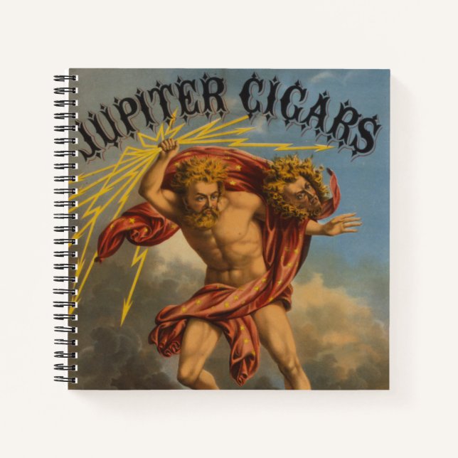 Tobacco Label, 1868. Notebook (Front)